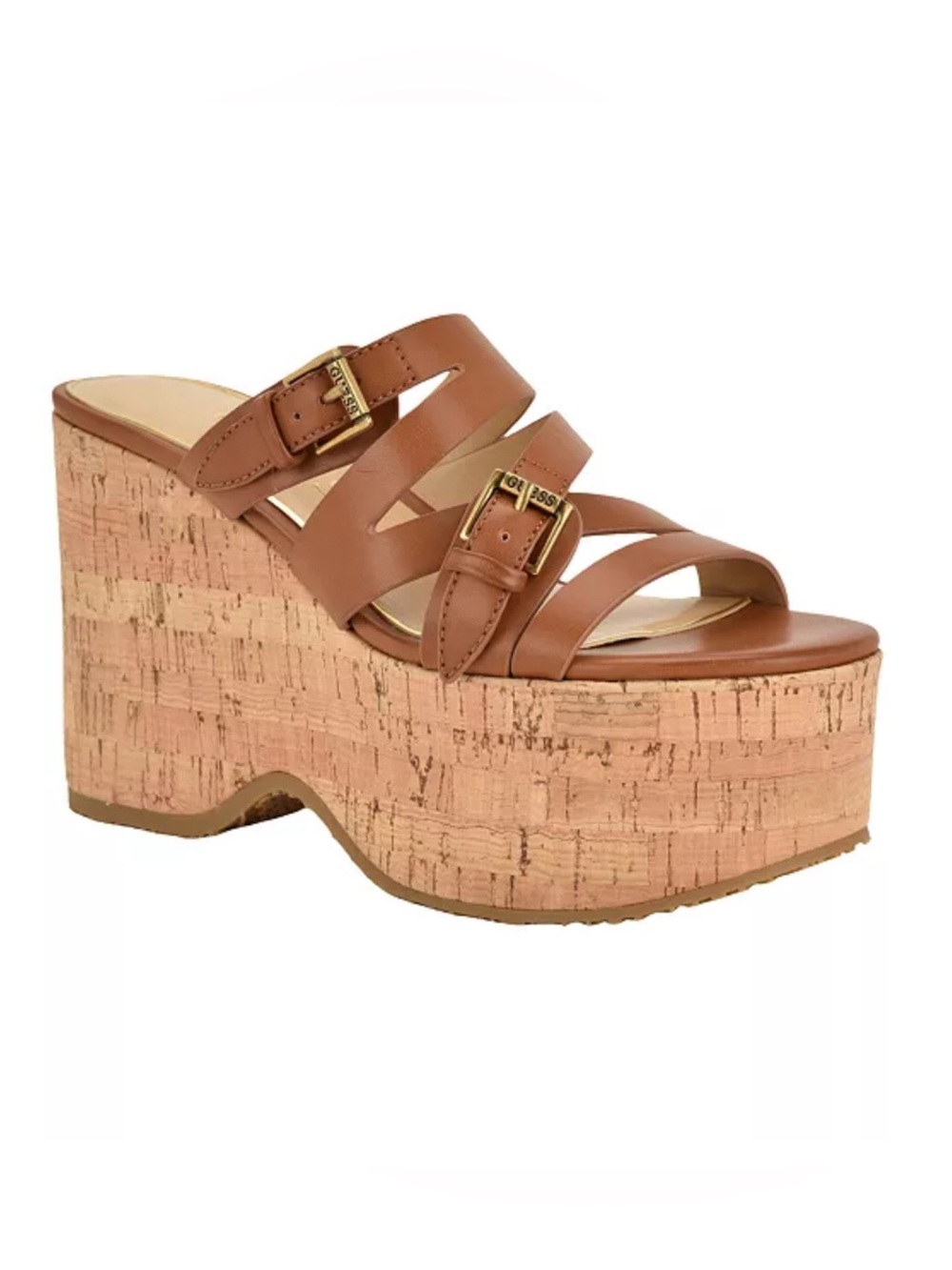 Guess Nailah Platform Wedge Sandals
Size 10
